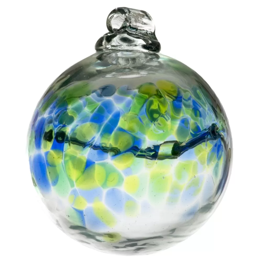 The Spirit of Christmas Banff And Canadiana Home Decor>August- 2" Birthday Glass Ball