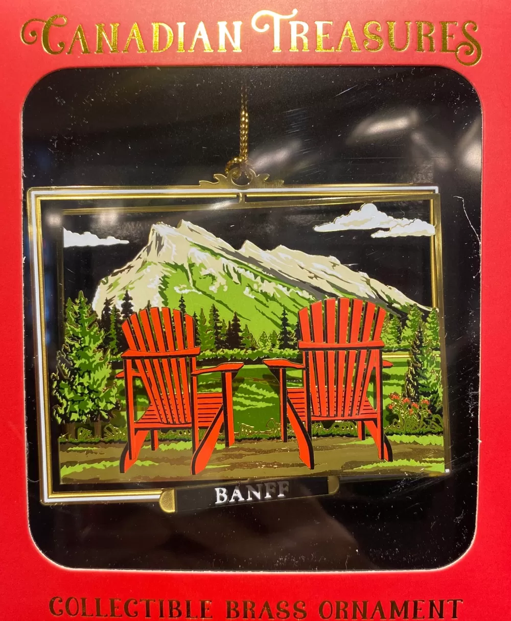 The Spirit of Christmas Banff And Canadiana>Banff Chairs Ornament