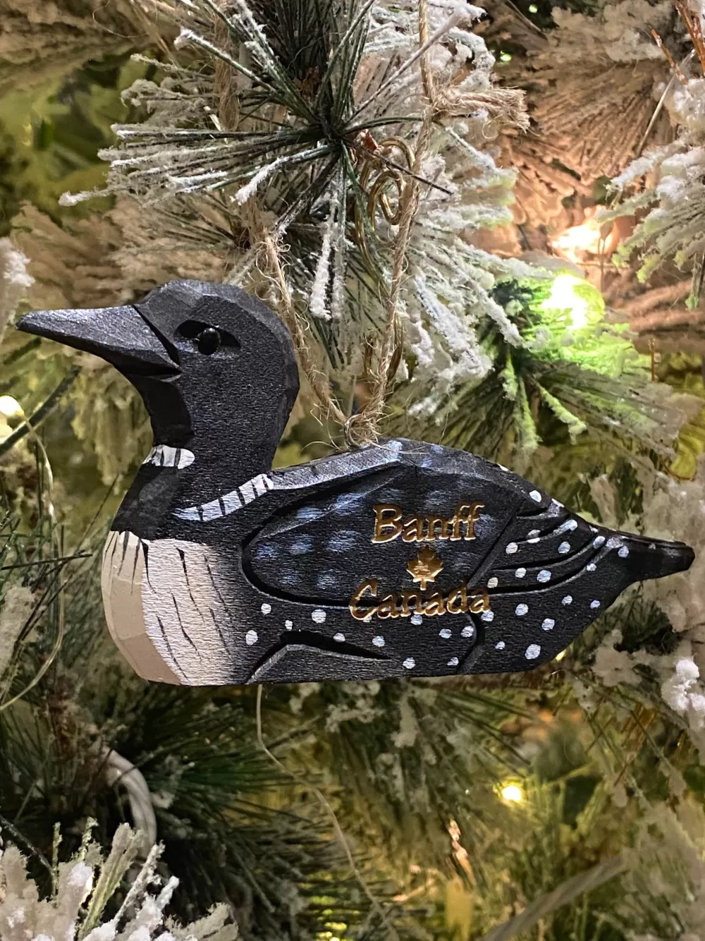 The Spirit of Christmas Banff And Canadiana | Owls And Birds>Banff Lonn Ornament
