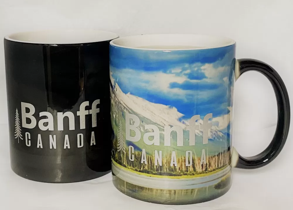 The Spirit of Christmas Christmas Tableware | Home Decor Tableware>Banff Rundle Color Changing Mug