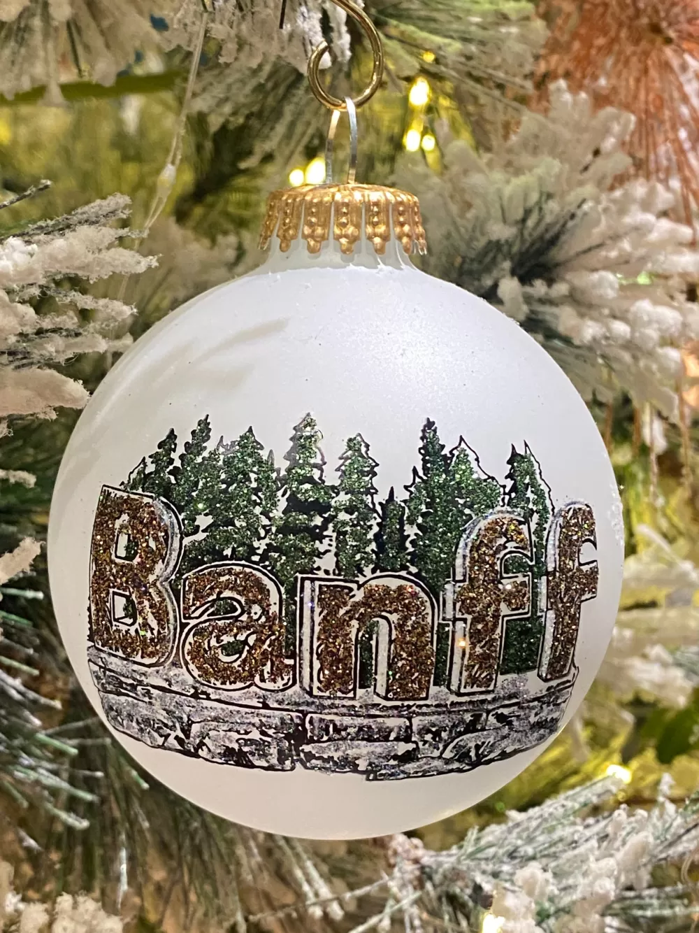 The Spirit of Christmas Banff And Canadiana>Banff Sign Ball