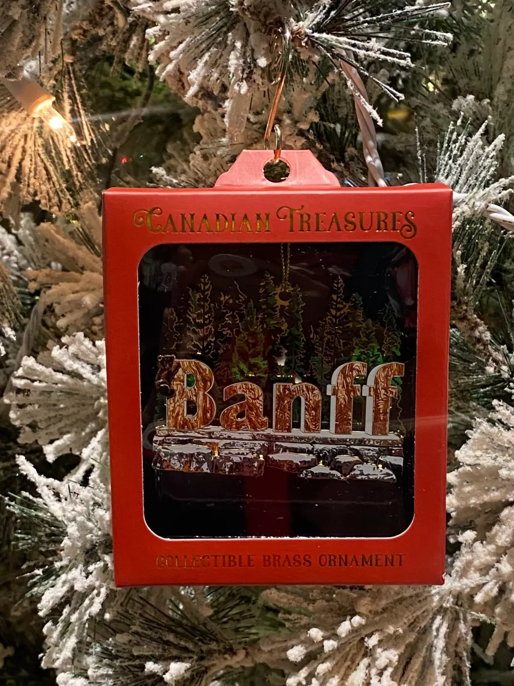 The Spirit of Christmas Banff And Canadiana>Banff Sign Ornament
