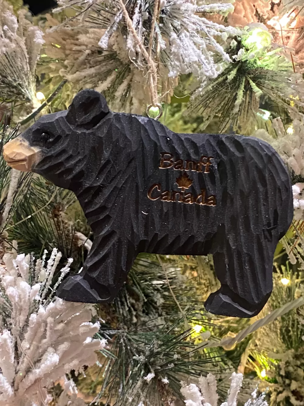 The Spirit of Christmas Banff And Canadiana | Woodland>Bear Banff Ornament