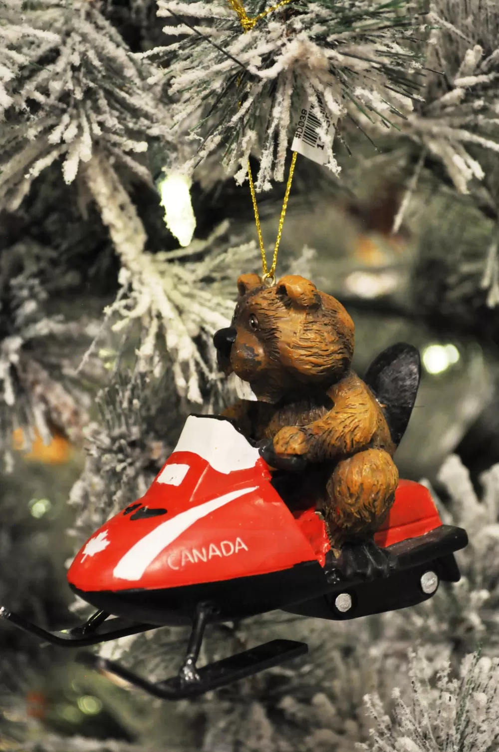 The Spirit of Christmas Banff And Canadiana | Sports>Beaver On Ski-Doo