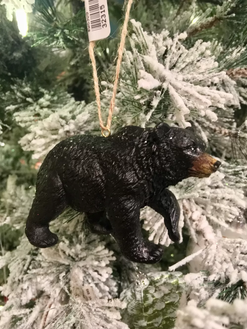 The Spirit of Christmas Bears | Banff And Canadiana>Black Bear Ornament