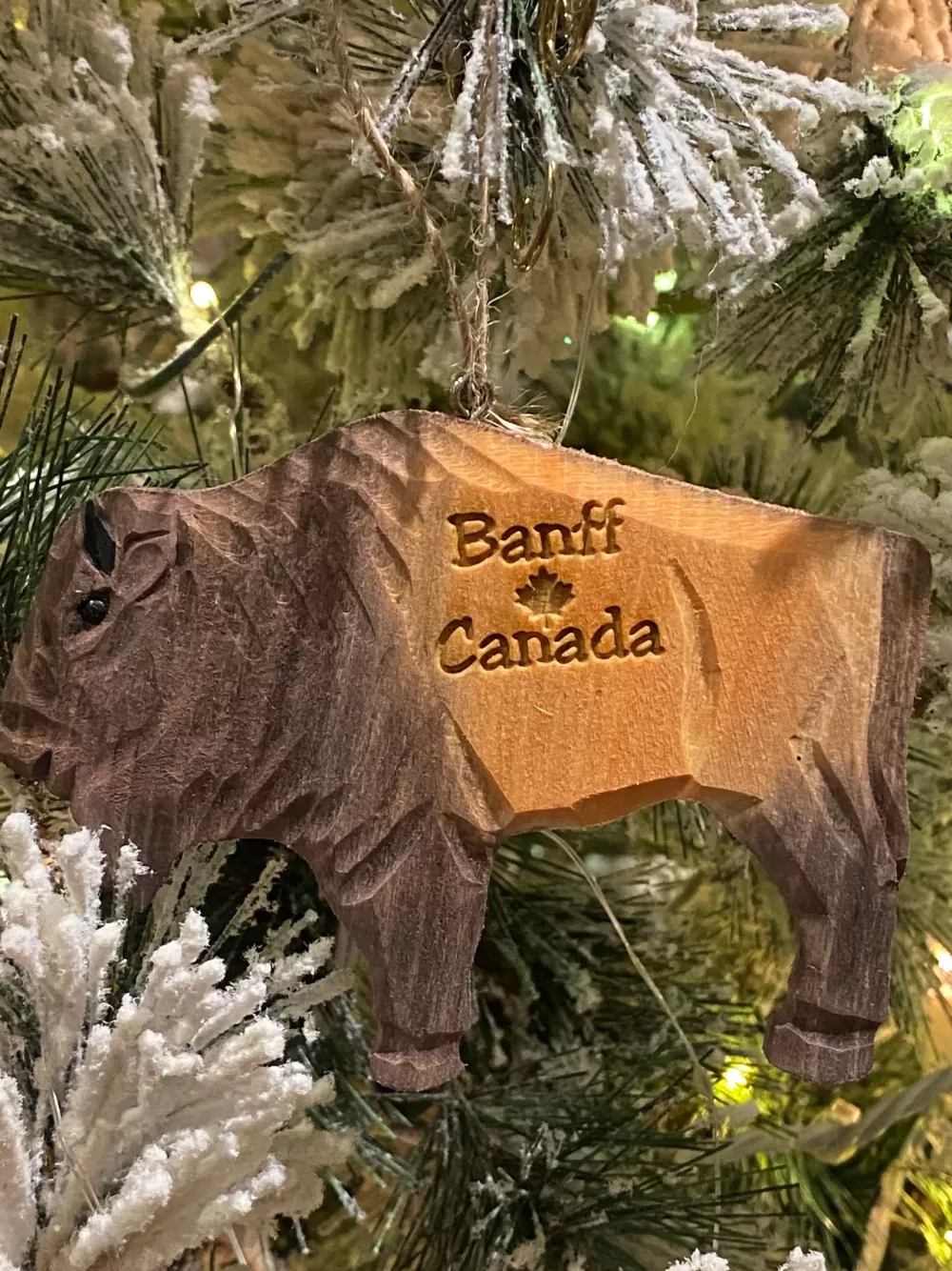 The Spirit of Christmas Banff And Canadiana | Woodland>Buffalo Ornament