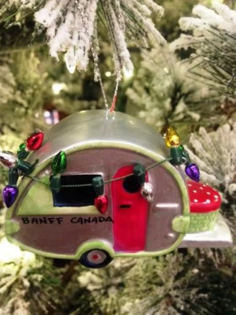 The Spirit of Christmas Banff And Canadiana>Camper With Lights