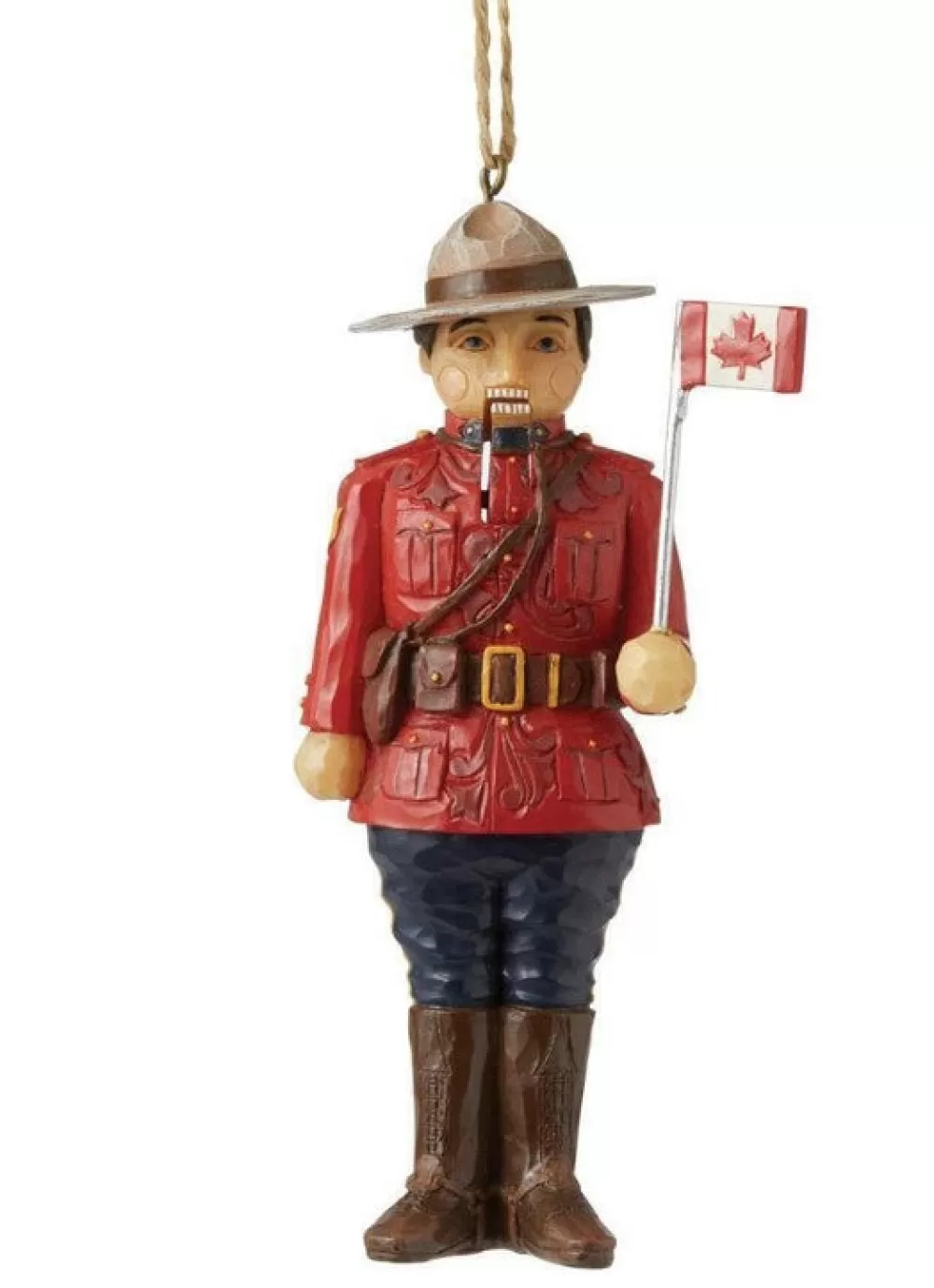 The Spirit of Christmas Banff And Canadiana>Canadian Mountie Nutcracker Ornament