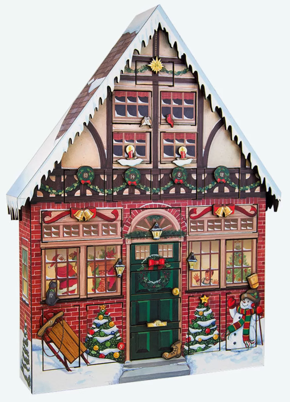 The Spirit of Christmas Advent Calendars>Christmas House Advent Calender