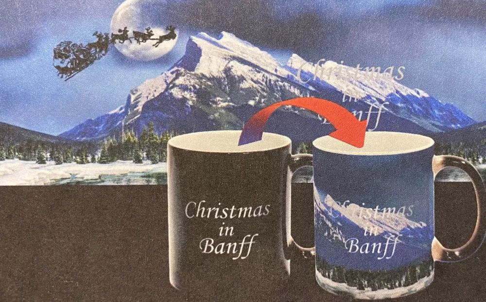 The Spirit of Christmas Christmas Tableware | Home Decor Tableware>Christmas In Banff Color Changing Mug
