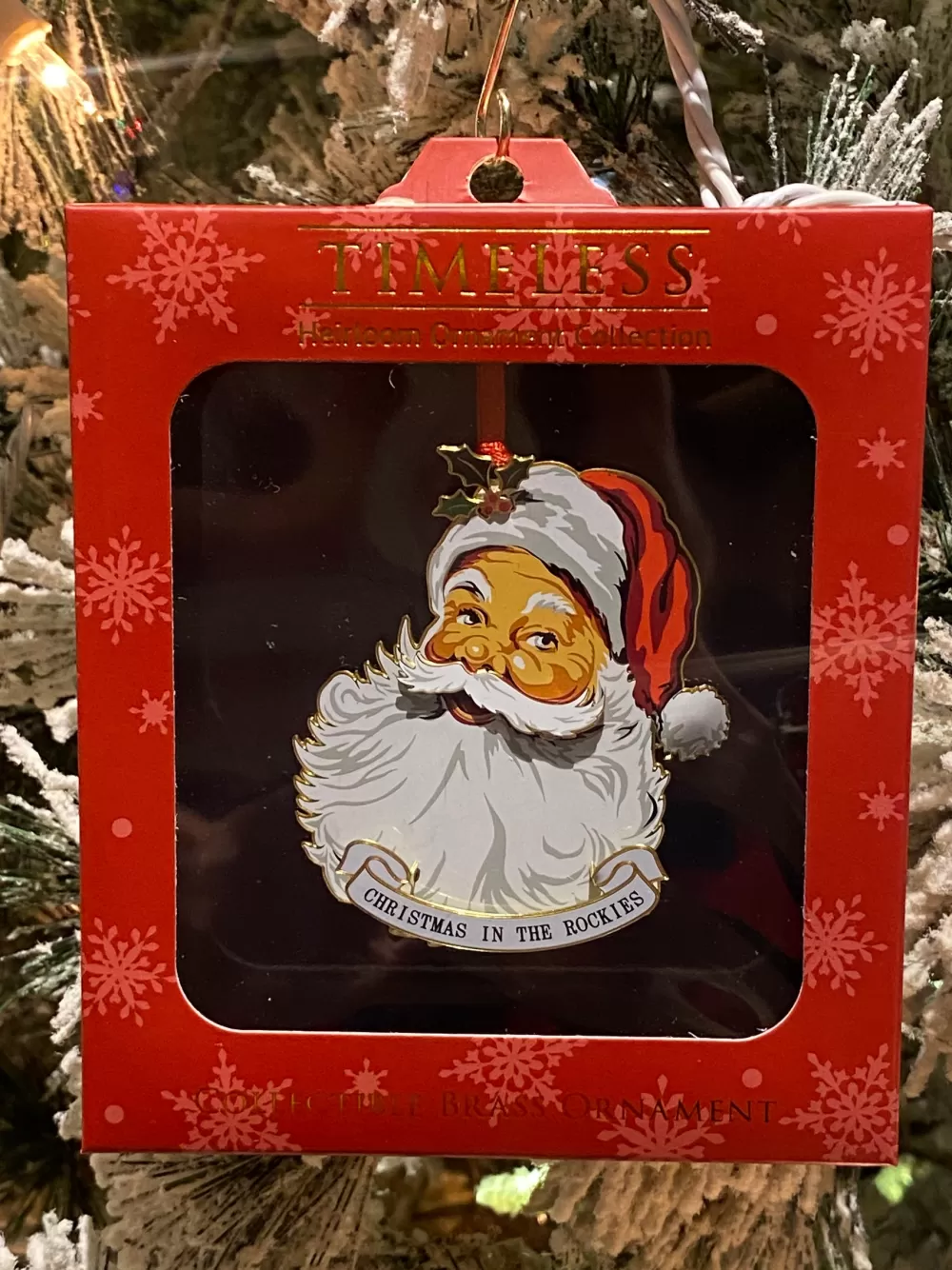The Spirit of Christmas Banff And Canadiana | Santas>Classic Santa Ornament