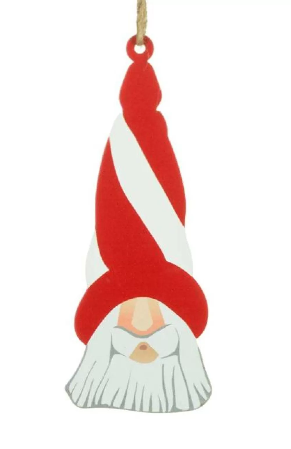 The Spirit of Christmas Banff And Canadiana>DF Candy Cane Santa Head Ornament