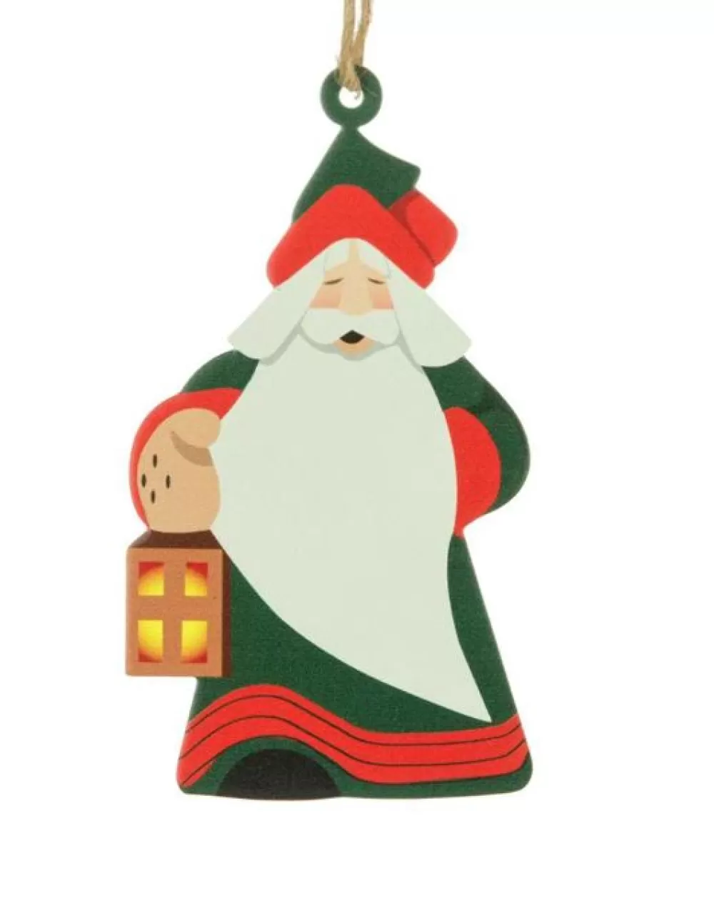 The Spirit of Christmas Banff And Canadiana>DF Lantern Santa Ornament