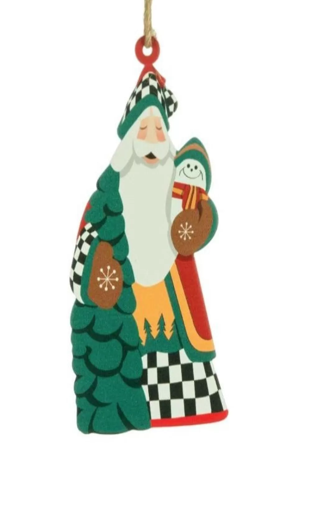 The Spirit of Christmas Banff And Canadiana>DF Mini Snowman & Father Christmas