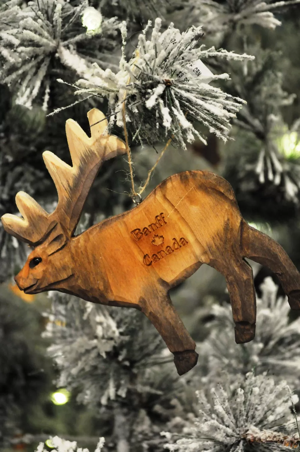 The Spirit of Christmas Banff And Canadiana | Woodland>Elk Banff Ornament