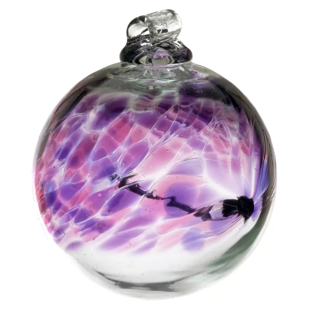 The Spirit of Christmas Banff And Canadiana Home Decor>February- 2" Birthday Glass Ball