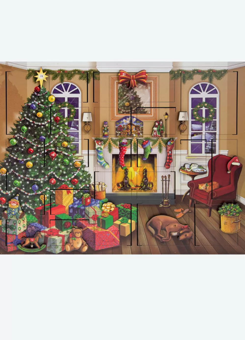 The Spirit of Christmas Advent Calendars>Fireside Advent Calendar