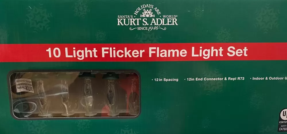 The Spirit of Christmas Lights>Flicker Flame Light Set