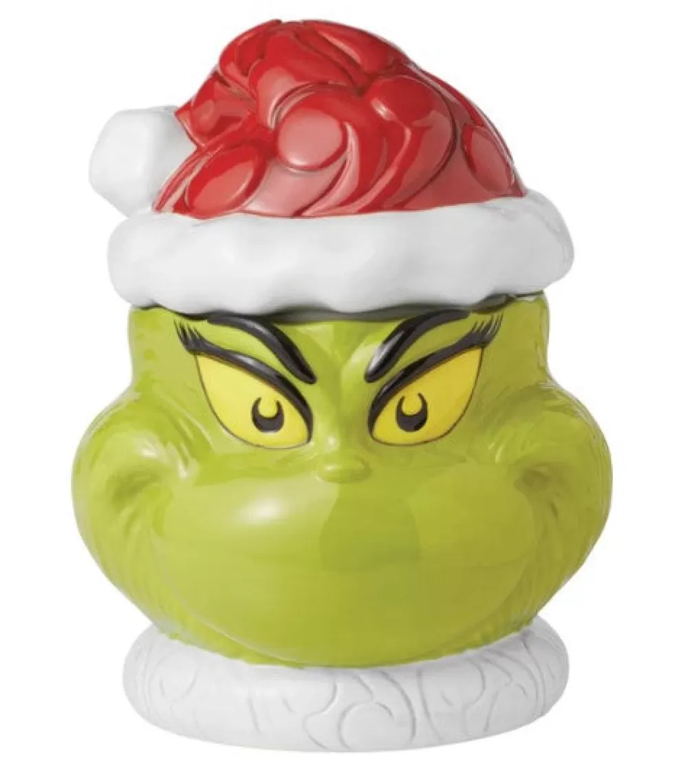 The Spirit of Christmas Cookie Jars | The Grinch>Grinch Cookie Jar Naughty/Nice