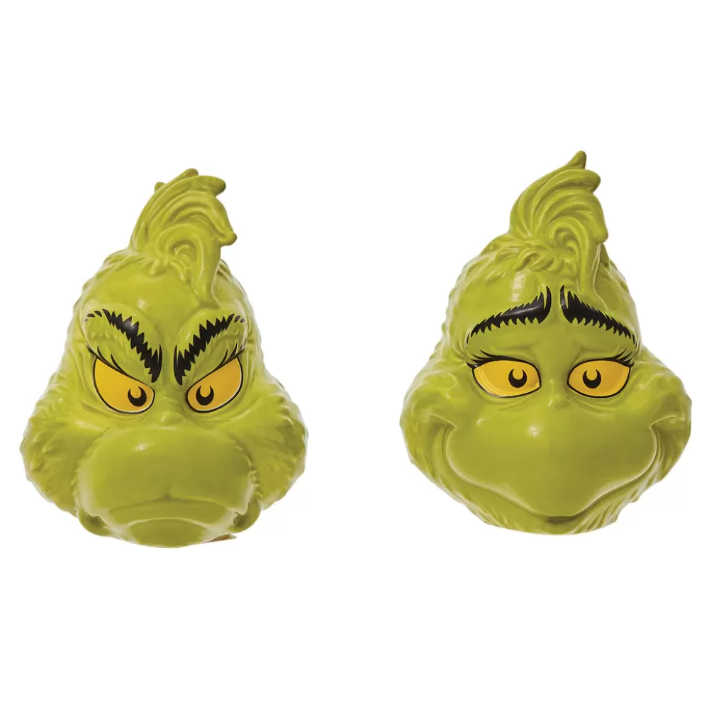 The Spirit of Christmas The Grinch | Home Decor Tableware>Grinch Salt And Pepper
