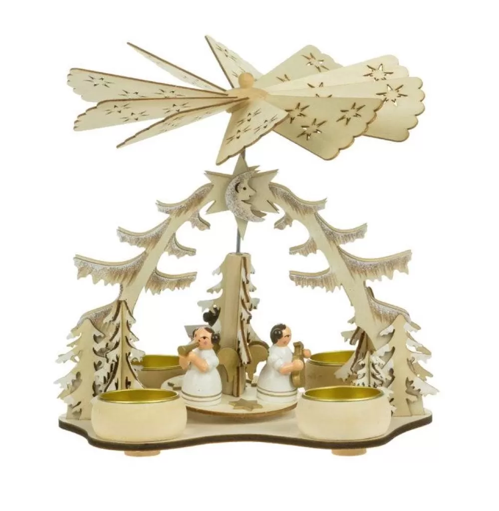 The Spirit of Christmas Pyramid>Lazer Cut Pyramid