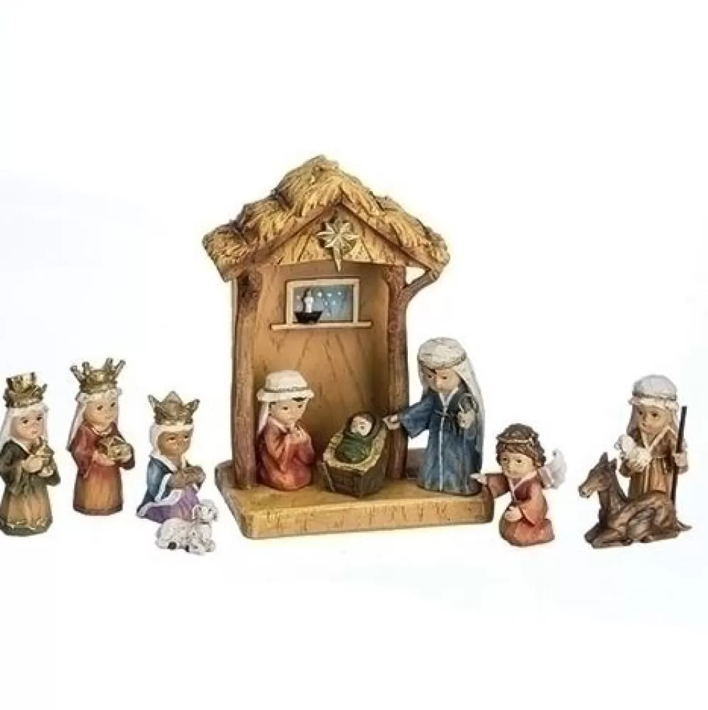The Spirit of Christmas Nativities>Nativity With Stable