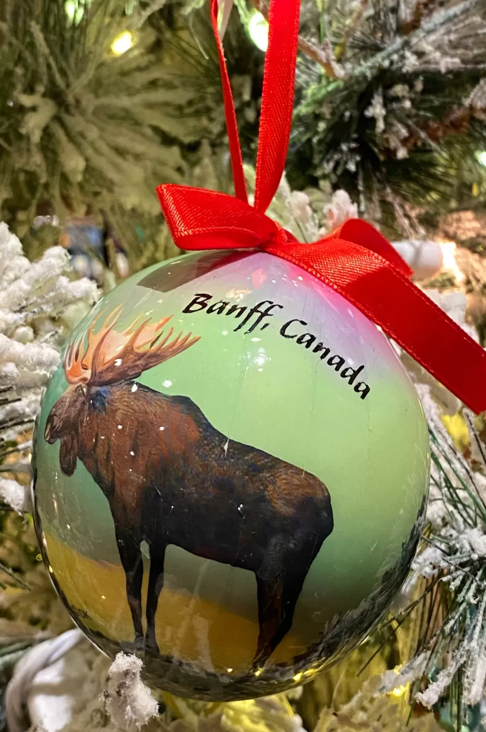 The Spirit of Christmas Moose | Banff And Canadiana>North Light Ball