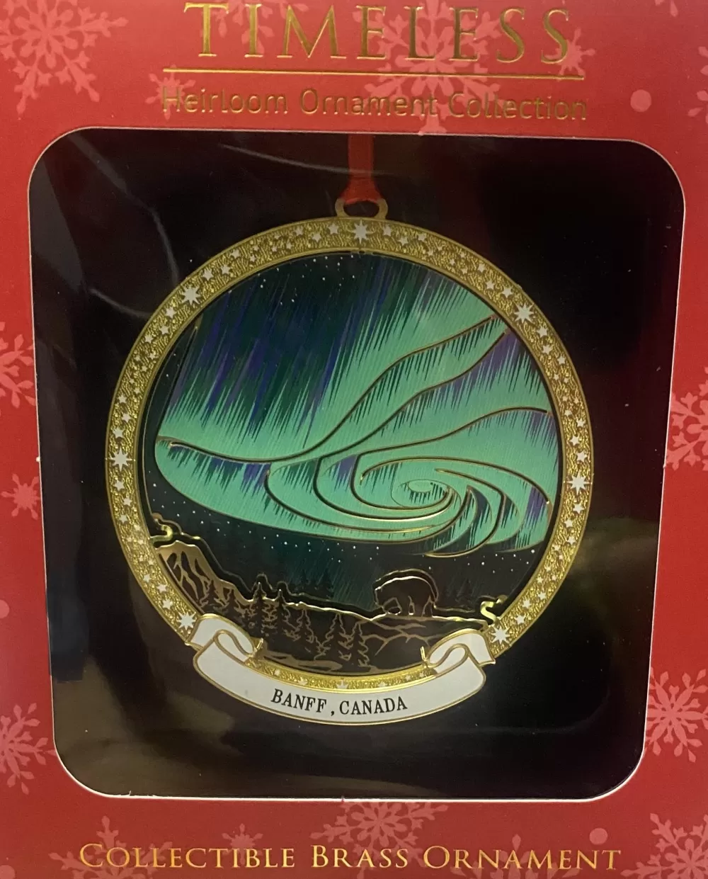 The Spirit of Christmas Banff And Canadiana>Northern Lights Ornaments