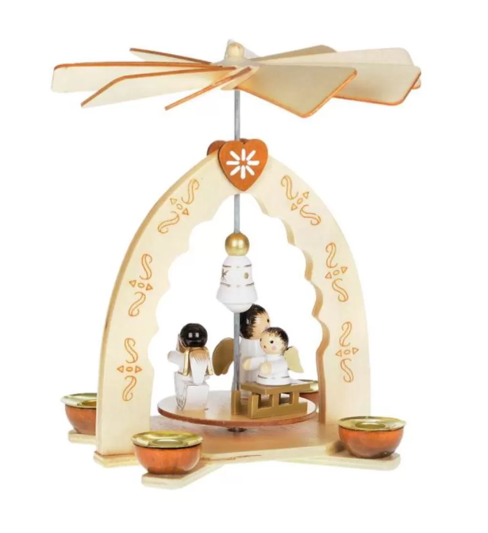 The Spirit of Christmas Pyramid>Pyramid With Angels