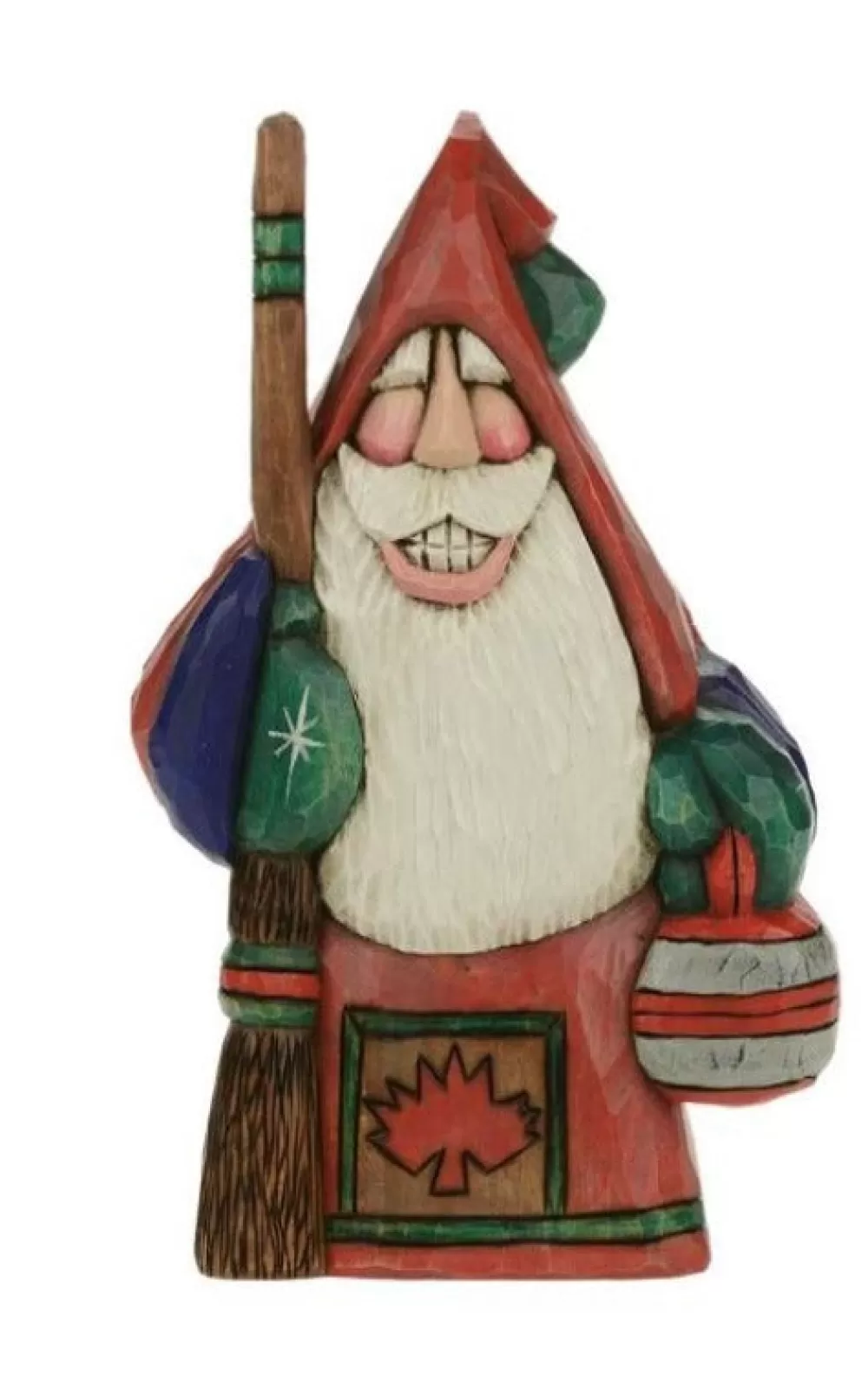 The Spirit of Christmas Banff And Canadiana Home Decor>Santa Canadian Curling