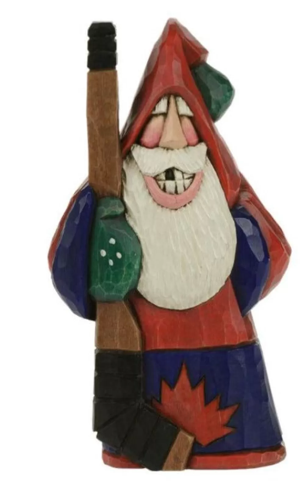 The Spirit of Christmas Banff And Canadiana Home Decor>Santa Canadian Hockey