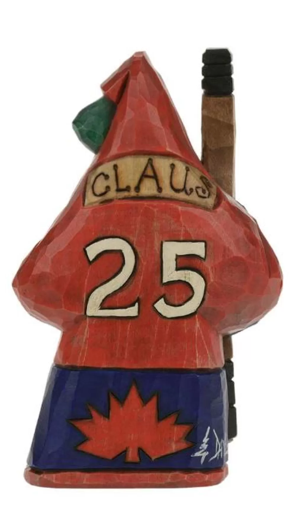 The Spirit of Christmas Banff And Canadiana Home Decor>Santa Canadian Hockey