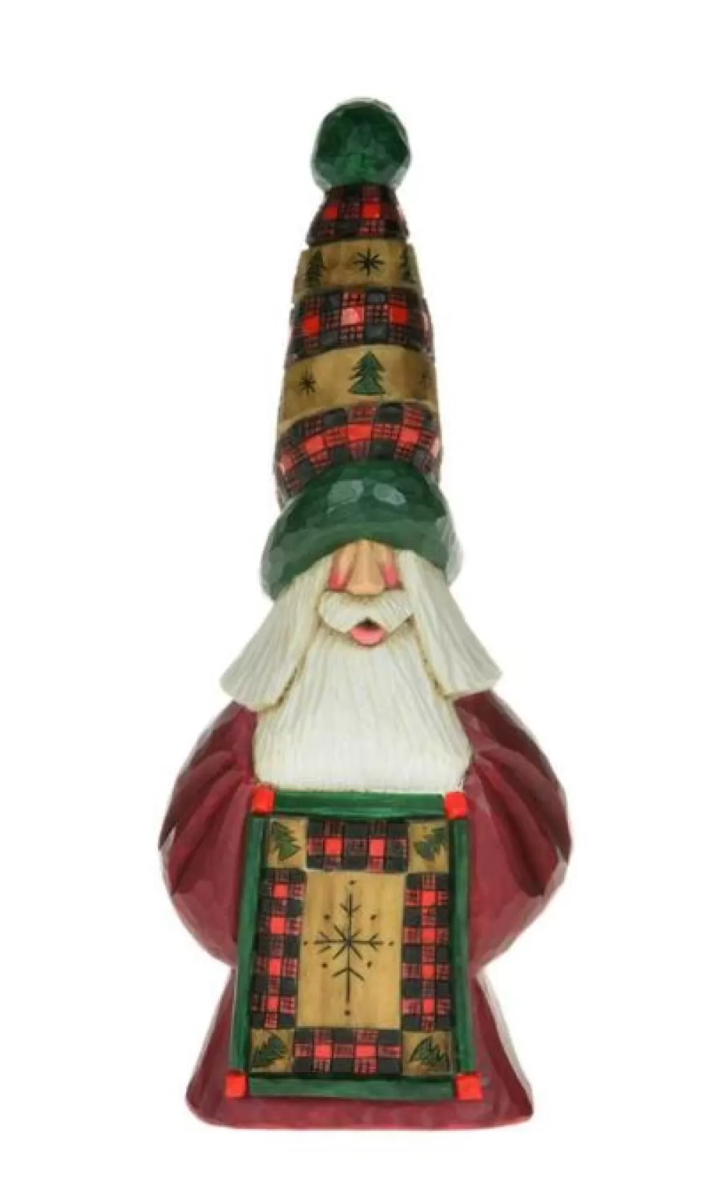 The Spirit of Christmas Banff And Canadiana Home Decor>Santa W/ Quilt Figurine