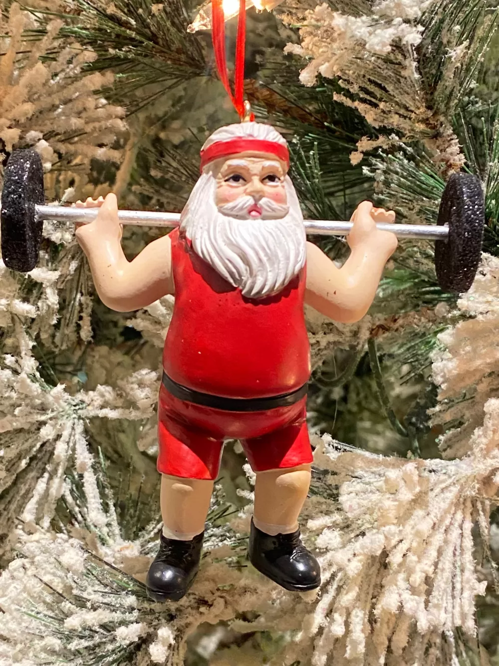 The Spirit of Christmas Sports | Santas>Weightlifter Santa